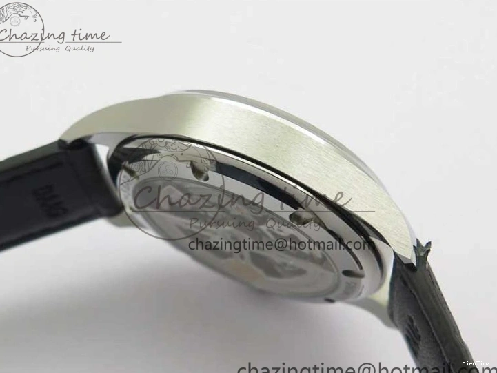 MIROTIME 0502 TimelessDesign Portuguese IW358304 ZF 1:1 Best Edition SS Blue Dial on Leather Strap A 7078